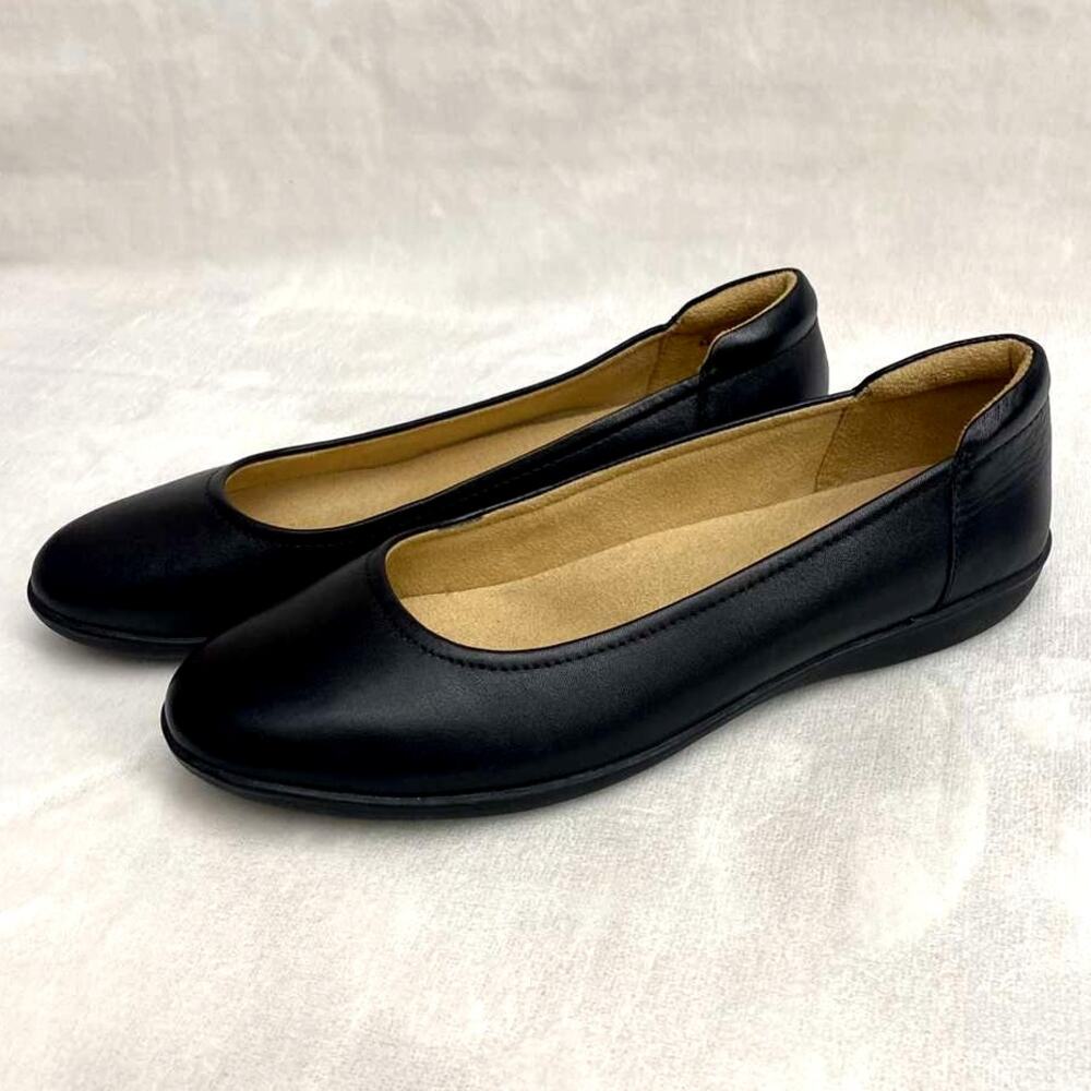 Naturalizer Women's casual Black Flexy Ballet Flat Sz 9.5 - Picture 4 of 8